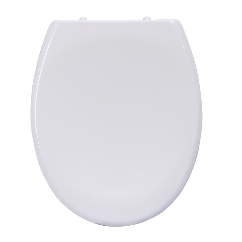 White toilet seats are a classic color that complements any bathroom